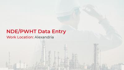 NDE/PWHT Data Entry 